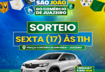 CDL Juazeiro (BA) conclui Campanha de São João do Comércio e entrega um carro zero e 10 televisores nesta sexta (17)