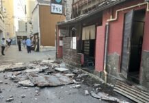 Terremoto de 7,1 graus no Japão deixa feridos e provoca desabamentos