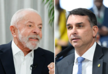 Datafolha: Lula tem 39% e Flávio Bolsonaro aparece com 33% no 1º turno