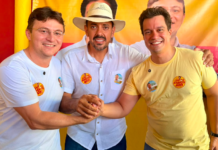 Em ponta pé inicial da campanha de Lucas Ramos, Gabriel Menezes reafirma seu apoio e também declara voto a Elismar Gonçalves à deputado estadual