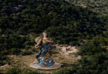 Projeto da imagem de 30 metros de altura da padroeira de Petrolina (PE) será apresentado após a procissão neste sábado (15)