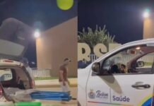 Eleições 2026: Crime eleitoral? Carro da Secretaria de Saúde em Belém do São Francisco (PE) é flagrado retirando bandeiras