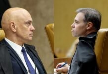 ‘Quem tem medo da Polícia Federal?’, questiona Alexandre de Moraes em bate-boca com André Mendonça
