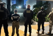 Operação nacional contra o crime organizado cumpre mandados de busca e apreensão em Pernambuco