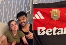 Camisa e chuteira autografadas por Arrascaeta do Flamengo serão leiloadas para tratamento de petrolinense
