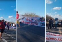 Atualização: Protesto contra falta de água bloqueia Km 88 da BR 407 em Petrolina (PE), informa PRF