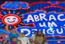 Violinista Sara Pereira anima público com ‘Superfantástico’ ao lado de João Gomes durante o Abrace um Denguinho