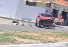 Mais um acidente é registrado no cruzamento da Rua 10 do Antônio Cassimiro 1 em Petrolina
