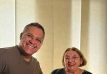 Depois de matéria publicada, ex-aluno se emociona com a professora Terezinha Teixeira
