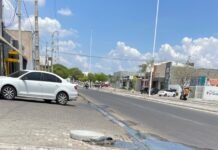 Morador denuncia esgoto estourado na Avenida da Integração em Petrolina (PE)