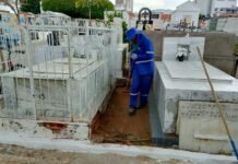 Prefeitura intensifica limpeza dos cemitérios de Petrolina para receber cerca de 40 mil pessoas no Dia de Finados