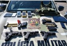 Operação apreende armas, munições e colete balístico no Sertão de Pernambuco