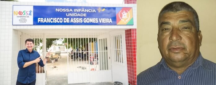 creche e homenagem a lideranca