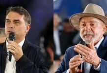 Flávio Bolsonaro e Lula empataram em duas cidades; veja quais