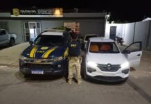 PRF identifica veículo com registro de roubo durante fiscalização em Ouricuri (PE)