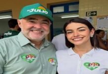 Mesmo não conseguindo sucesso na Eleição 2026, Julio Lossio e sua filha Julia agradecem apoio de eleitores