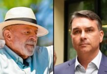Diferença entre Flávio Bolsonaro e Lula cai de 4 para 2 pontos, mostra pesquisa Datafolha