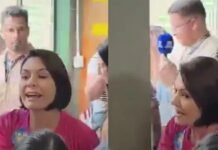 “Temos de orar por quem nos persegue”, diz Michelle sobre bate-boca com eleitores