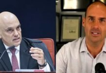 Moraes manda expedir mandado de prisão de Eduardo Bolsonaro e cancelar passaportes