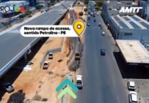Nova rampa para acesso Juazeiro-Petrolina começa a funcionar a partir desta quinta (15)