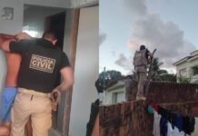 Polícia prende seis suspeitos de tráfico e lavagem de dinheiro em Pernambuco e mais dois estados