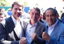 Simão Durando se reúne com Flávio Bolsonaro e prefeito de Salvador Bruno Reis em pontapé para campanha de 2º turno em Petrolina e no Sertão