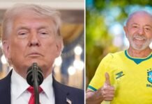 Trump afirma que gosta de Lula, mas que eleição “pareceu fraudada”