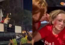 Vereadora do PT leva pedrada no rosto em carreata pró-Lula em Minas Gerais