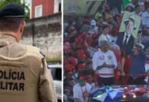 Polícia Militar da Bahia estima 160 mil pessoas em ato político com Lula em Juazeiro (BA) e Petrolina (PE)